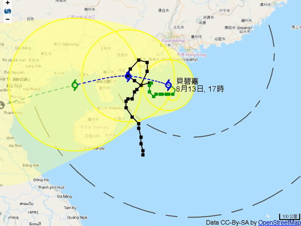 熱帶風暴貝碧嘉在港徘徊  命名又關日本事？