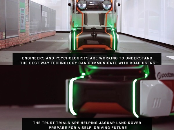Jaguar Land Rover 研發自動駕駛感應裝置  「四目交投」停車夠安全