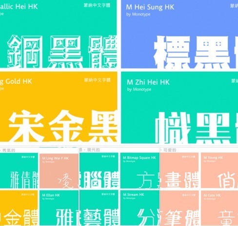 【抗侵權】香港蒙納字體 設計師激讚：價錢合理、終身授權使用