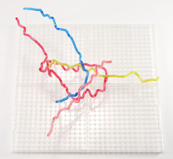 抽像藝術抑或反映真實 東京地下鐵立體路線圖模型完全版