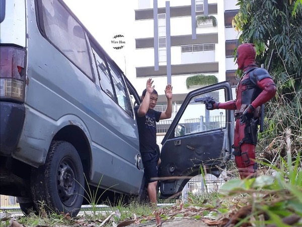 【多圖】Marvel．DC 超級英雄流落民間怎生活？馬來西亞錯視攝影呈現