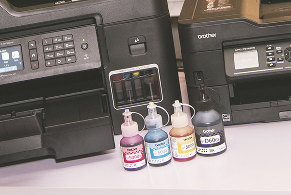 Brother全新A3簡易充墨式噴墨打印機 黑白打印成本每頁低至$0.013起*