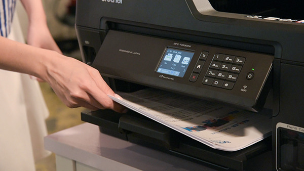 Brother全新A3簡易充墨式噴墨打印機 黑白打印成本每頁低至$0.013起*