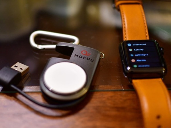 MOFUU 推便攜 Apple Watch 充電器 匙扣形可扣背包使用