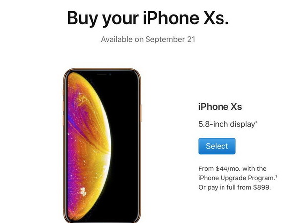 iPhone Xs  9.21 開售港幣七千起？連雙卡版新宣傳照