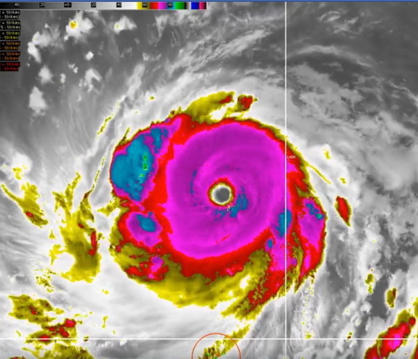 颱風「山竹」威力或超美國颶風弗洛倫絲  料周六接近台灣周日直撲香港