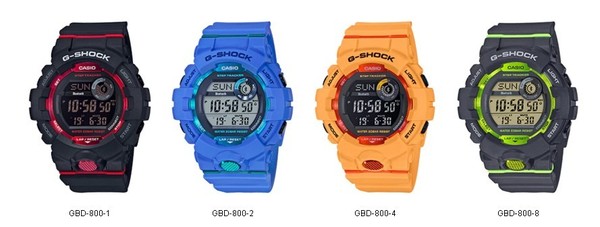 Casio 兩款全新 G-SHOCK 及 BABY-G 手錶 支援 app 計步健身功能