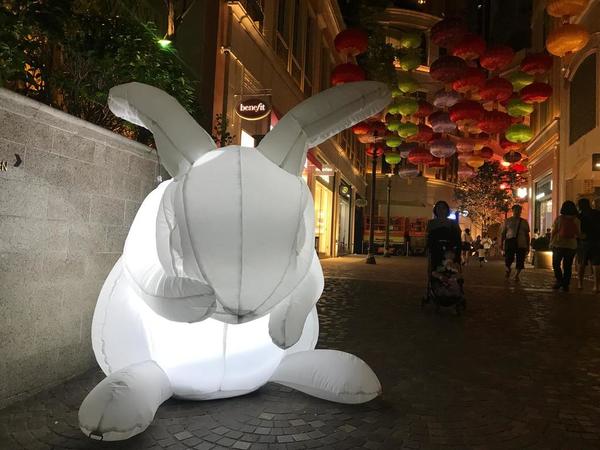 「月兔．秋燈」率先睇！利東街 x 中港城中秋巨型藝術裝置  