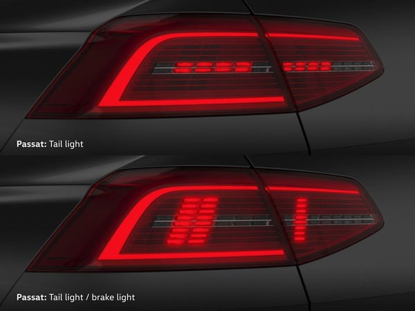Volkswagen 車燈 show 倒車路徑？全新 Matrix LED 燈系統公布