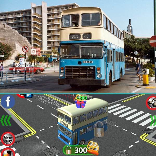 【巴士迷必玩】揸「珍寶」「雞車」經典香港巴士！Q 版 Android 手遊免費玩