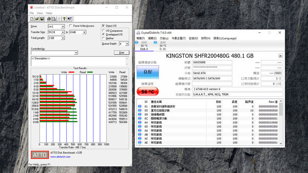  彩光遊戲系統SSD HyperX FURY RGB SSD【開箱】