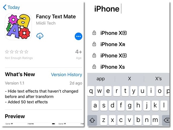 iPhone XS‧XS Max‧XR 官網名字的方格字是如何煉成的？