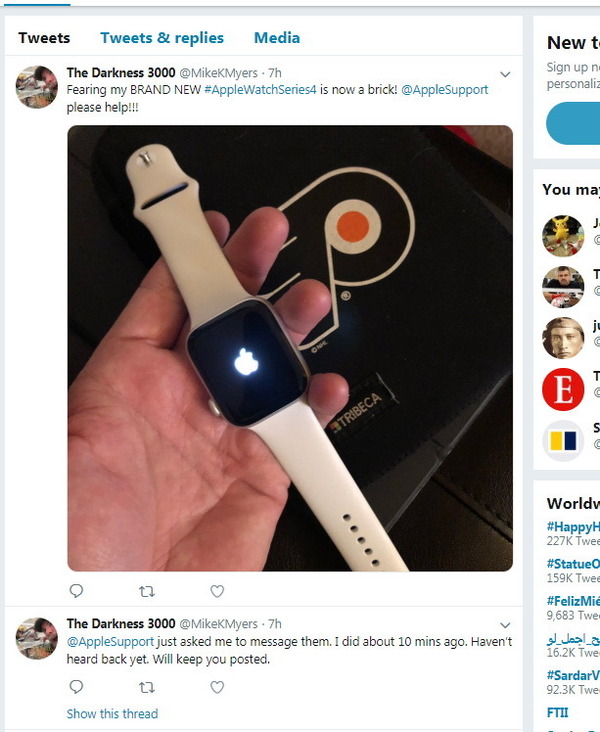 Apple Watch 更新 watchOS 5.1 變磚