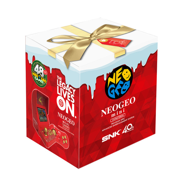新增遊戲‧節日包裝 聖誕版NEOGEO mini
