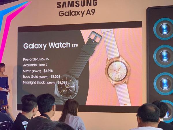 Samsung Galaxy Watch LTE 版港行有價！全港五大網絡供應商適用