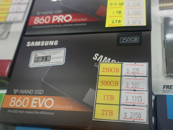 每 GB 低見 $0.81！ SSD 瘋狂劈價戰直擊