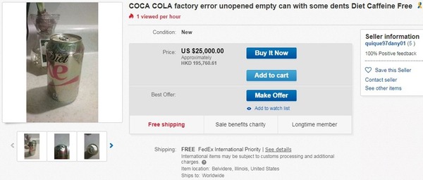 英婦投訴可樂罐內無可樂！竟痛失 20 萬港元？