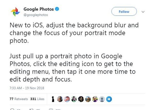 【影沙龍】Google Photos iOS 版升級！舊 iPhone 照玩景深控制！