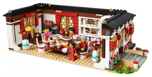 LEGO 中國農曆新年主題別注 set 富貴團年飯 x 舞龍舞獅 新春氣氛超濃厚