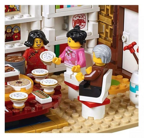 LEGO 中國農曆新年主題別注 set 富貴團年飯 x 舞龍舞獅 新春氣氛超濃厚