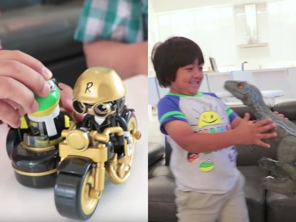 YouTuber 收入排行榜公布！8 歲 Ryan 評玩具年賺過億港元稱王