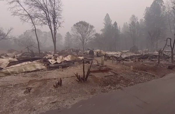 VR 360 度呈現加州火災後實況！第一身記錄片籲踴躍捐獻助災民