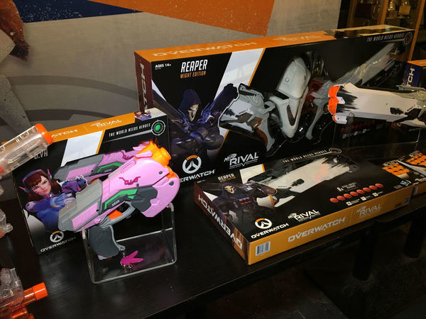 鬥陣特攻xNERF系列 死神‧DVa手槍玩具