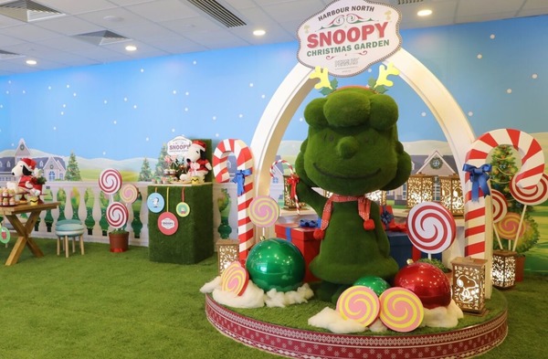 北角匯 Snoopy 聖誕花園登場！《花生漫畫》角色大玩園藝