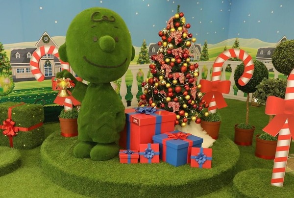 北角匯 Snoopy 聖誕花園登場！《花生漫畫》角色大玩園藝