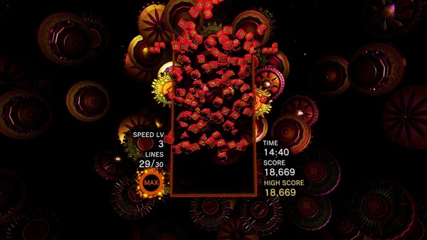 方塊結合視覺音樂 【PS4】Tetris Effect