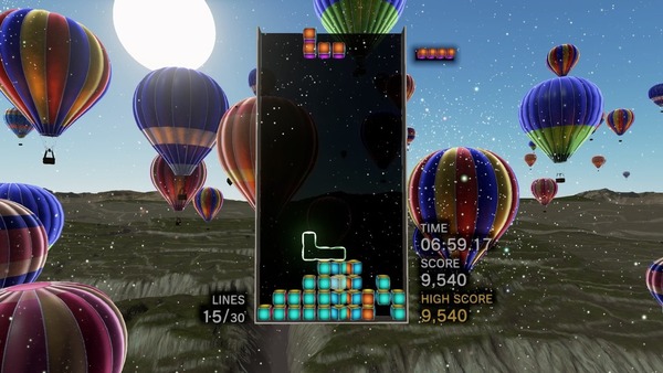 方塊結合視覺音樂 【PS4】Tetris Effect