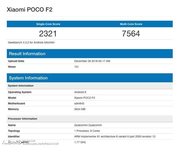 Pocophone F2 神秘曝光！處理器居然還是 Snapdragon 845