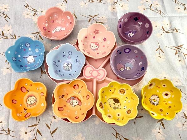 7-Eleven × Sanrio 十款花形陶瓷碗賀新歲【附換領詳情】