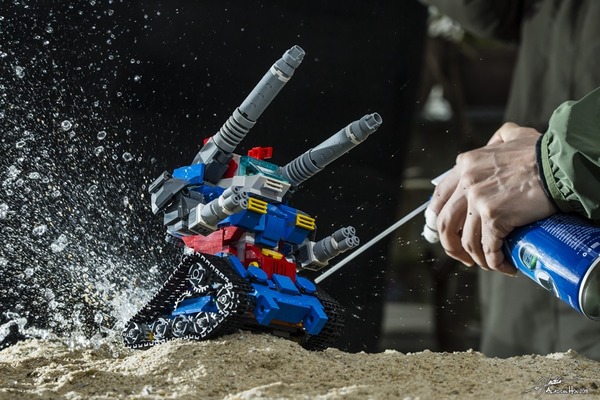 自砌機動戰士太空坦克！「兄弟幫」影爆破效果相片參選 LEGO IDEAS