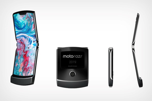 Moto Razr V3 摺屏手機新渲染圖 復刻設計拼全屏摺芒【多相】
