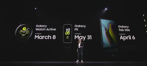 Samsung Galaxy Watch Active 智能手錶 Galaxy Fit / Fit e 手帶同步登場