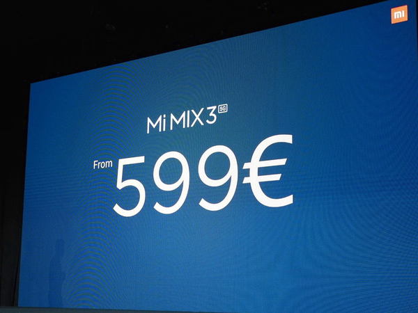 【MWC2019 直擊】小米Mix3 5G 5月推出 定價具競爭力