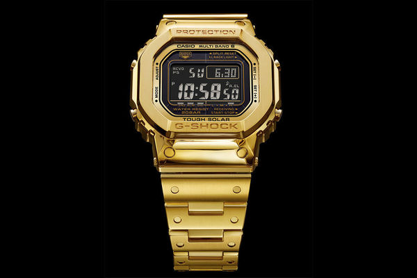 Casio 史上最貴 18K 純金 G-Shock G-D5000-9JR 手錶 全球限量 35 隻附訂購連結