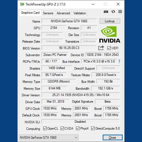 NVIDIA GTX 1660 ↓$1,900 中階卡殺手！技術 × 首輪產品全披露
