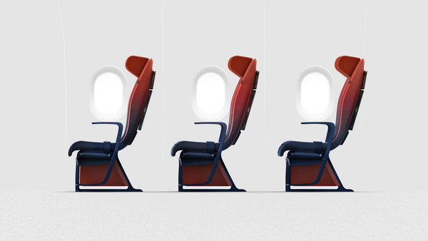 經濟客位不能斜躺了？！新設計 Airbus 座椅坐直直但更舒服？