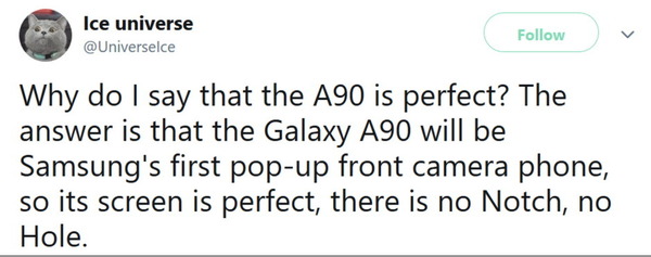 Samsung Galaxy A90／A60／A40 發布日確定！抵玩旗艦規格？