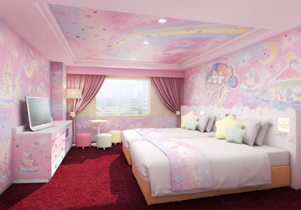 東京酒店開 Sanrio 卡通主題房！加推 My Melody．Little Twin Stars 主題房