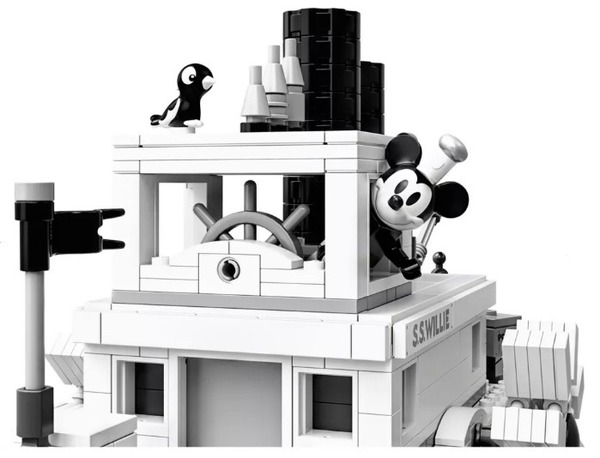 LEGO IDEAS 21317 汽船威利號！重現迪士尼首部有聲動畫