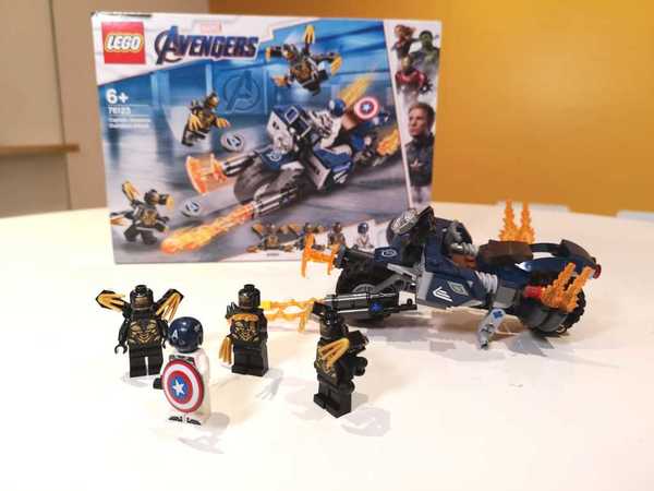 LEGO Marvel Avengers 4 系列率先睇！終局之戰戰機披露