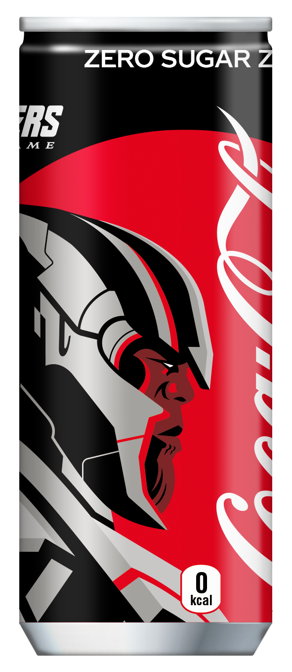 復仇者聯盟 4 日本獨家推出 Coca-Cola ZERO 別注版 759 阿信屋 4 月中旬返貨