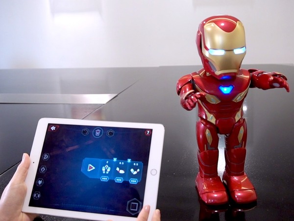 UBTECH Iron Man MARK50 智能鐵甲奇俠開箱玩！AR 遊戲任你舞