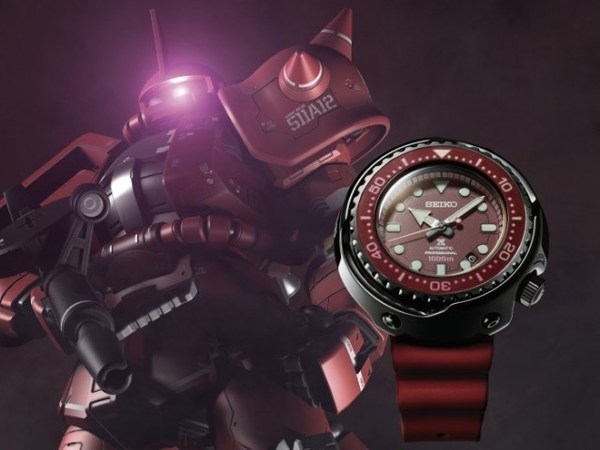 高達 x SEIKO 推 40 周年 PROSPEX 系列聯乘手錶！全球限量 300 隻
