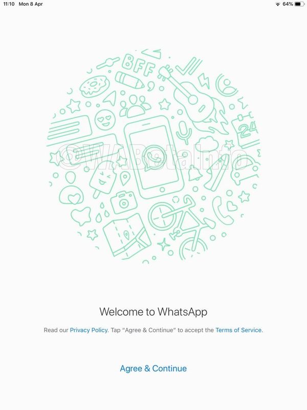 WhatsApp 開始測試 iPad 支援！最新截圖曝光！