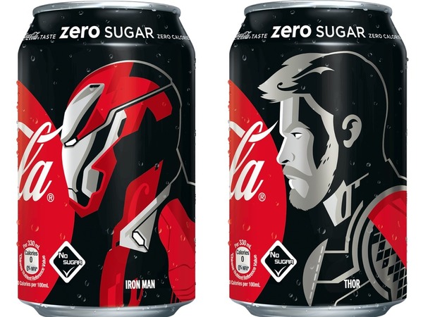 復仇者聯盟 4 香港限定版 Zero 可樂開箱！6 個 Marvel 超級英雄印上罐
