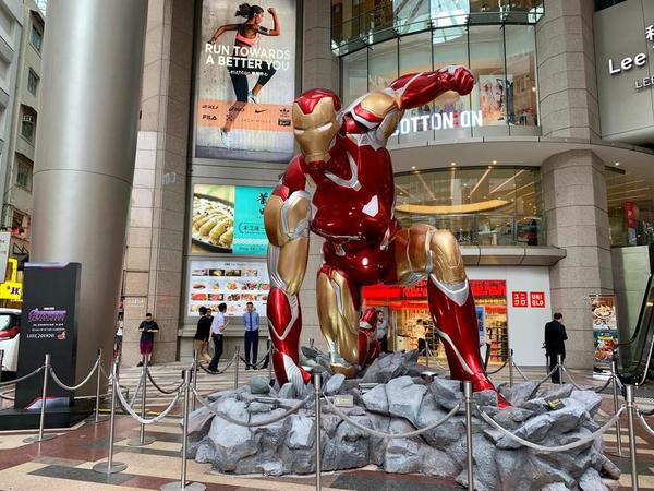 Marvel 復仇者聯盟展「佔領」銅鑼灣！4.5 米高 Iron Man 空降利舞臺